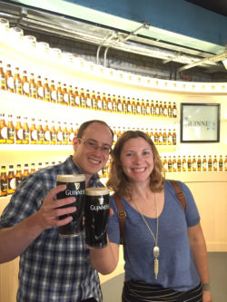Guinness Storehouse in Dublin with kids