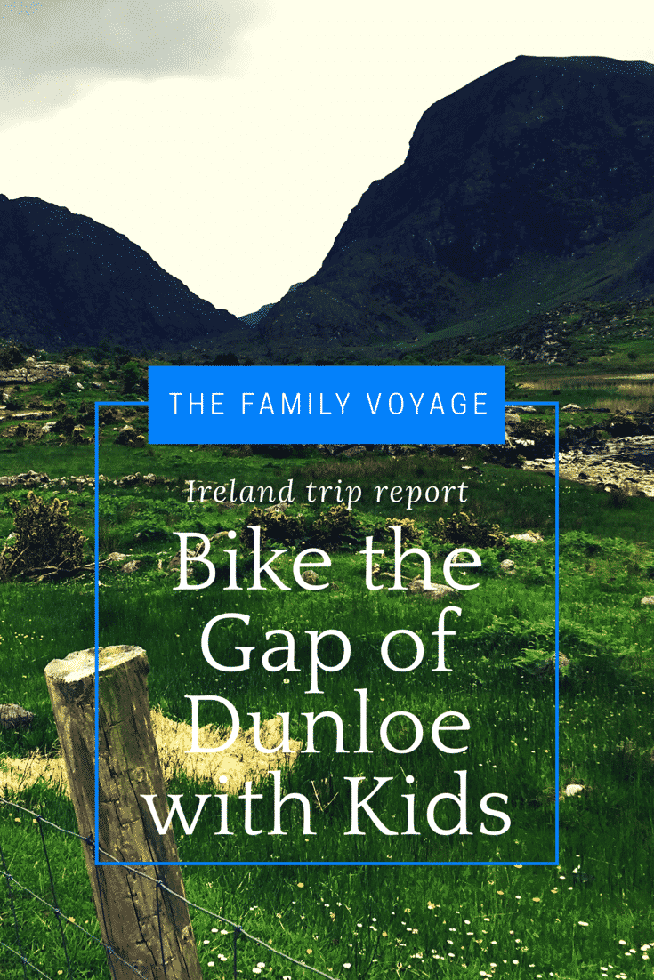 Bike the Gap of Dunloe Killarney Ireland with Kids