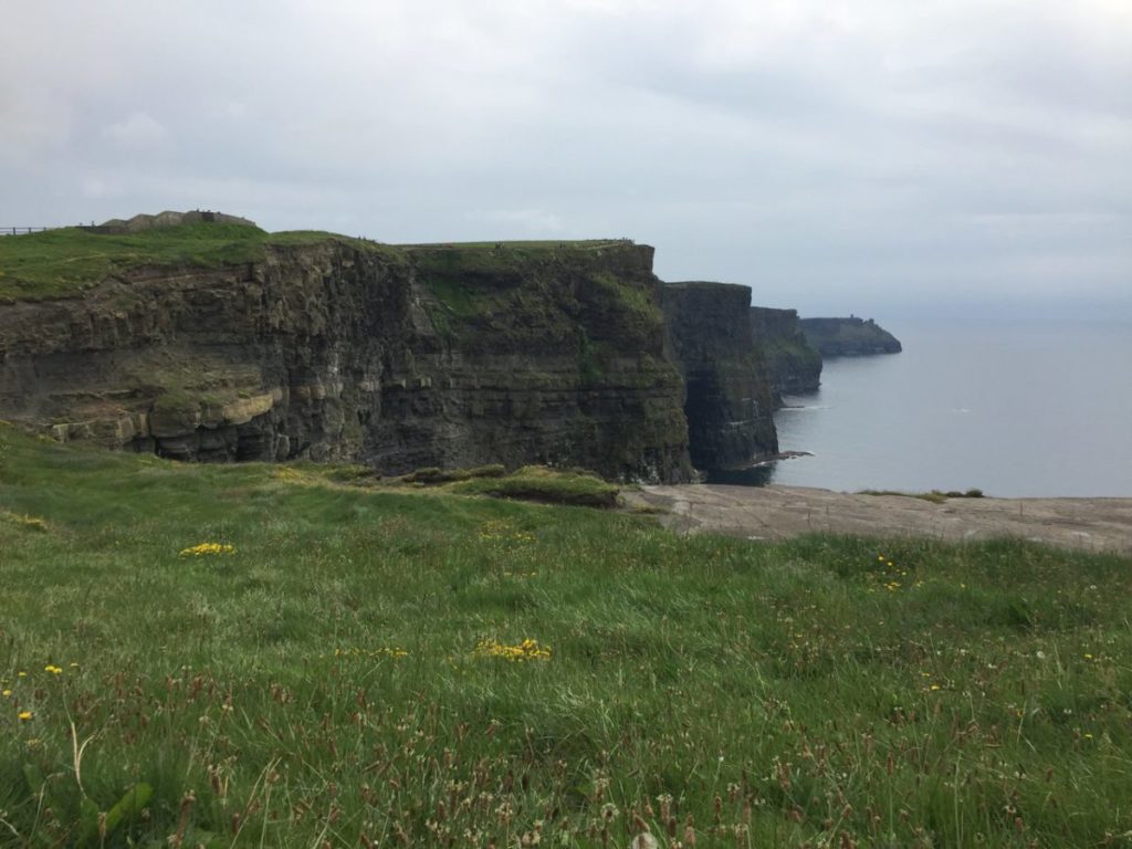 Cliffs of Moher with kids