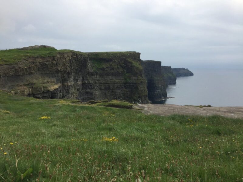 Cliffs of Moher with kids