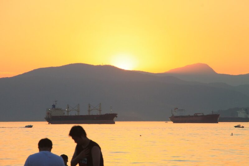 Vancouver Canada sunset