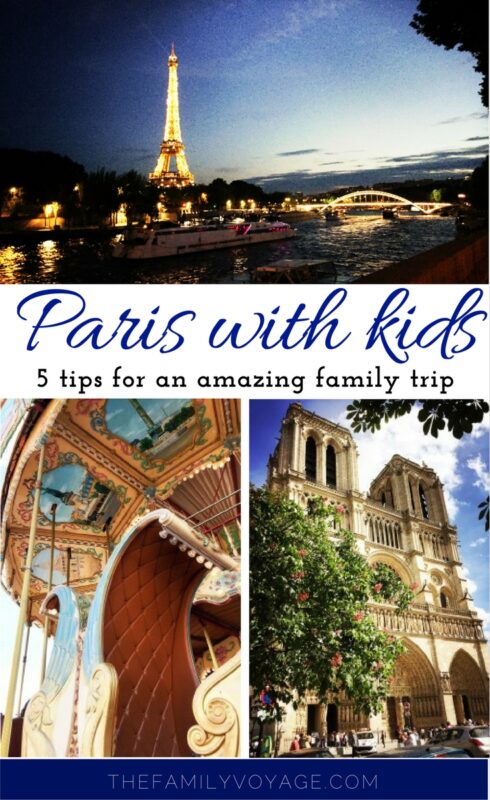 how to visit paris with kids