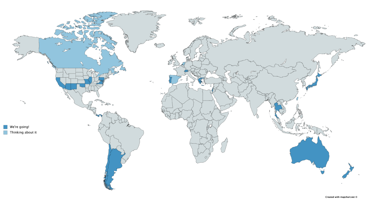 gap year family around the world itinerary