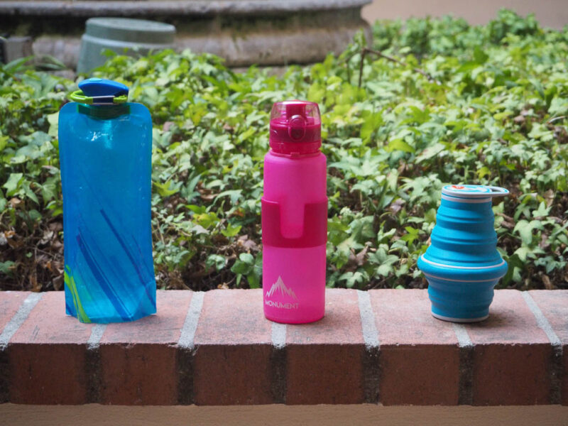 Foldable Reusable Silicone Water Bottles Portable Leakproof - Temu