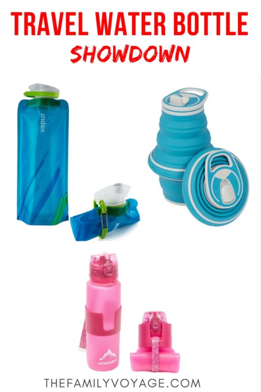 Little Charmers - 17oz Silicone Collapsible Water Bottle