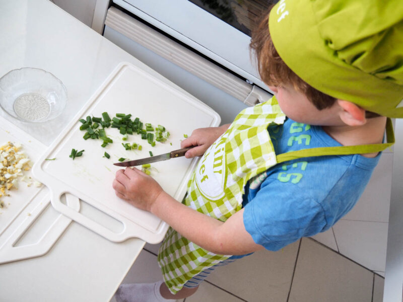 cooking with kids