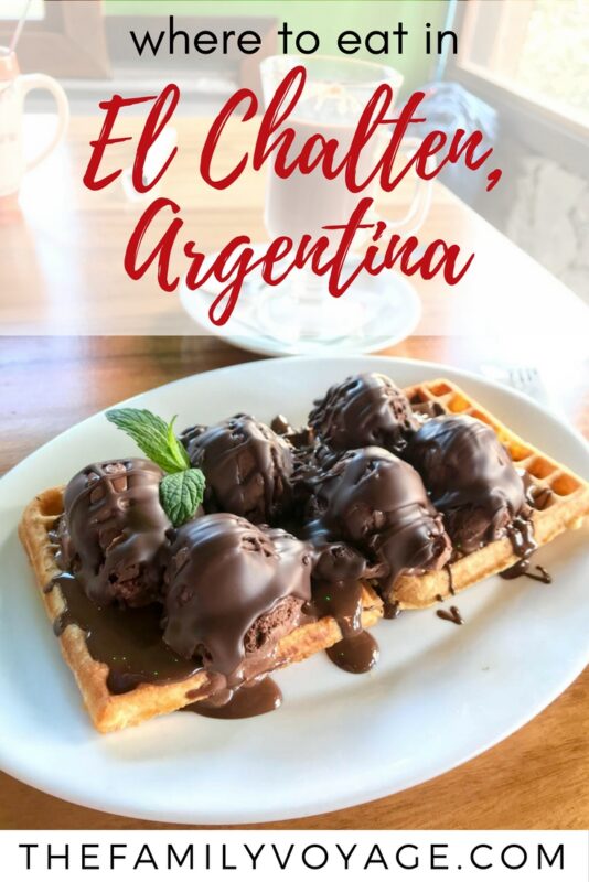 If you plan to visit Patagonia, Argentina be sure to check our El Chalten restaurant guide for all the best eats and treats in town! #Patagonia #Argentina #ElChalten #travel #foodie #foodietravel