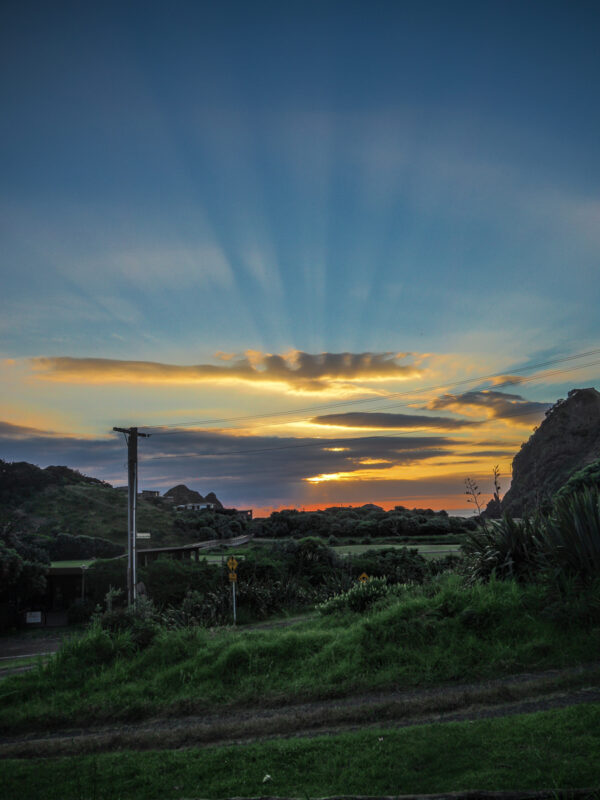 New Zealand sunset