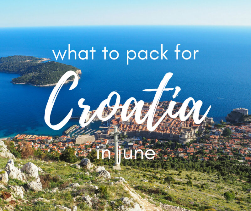 Level 8 suitcase test on our 6-day road trip to Croatia