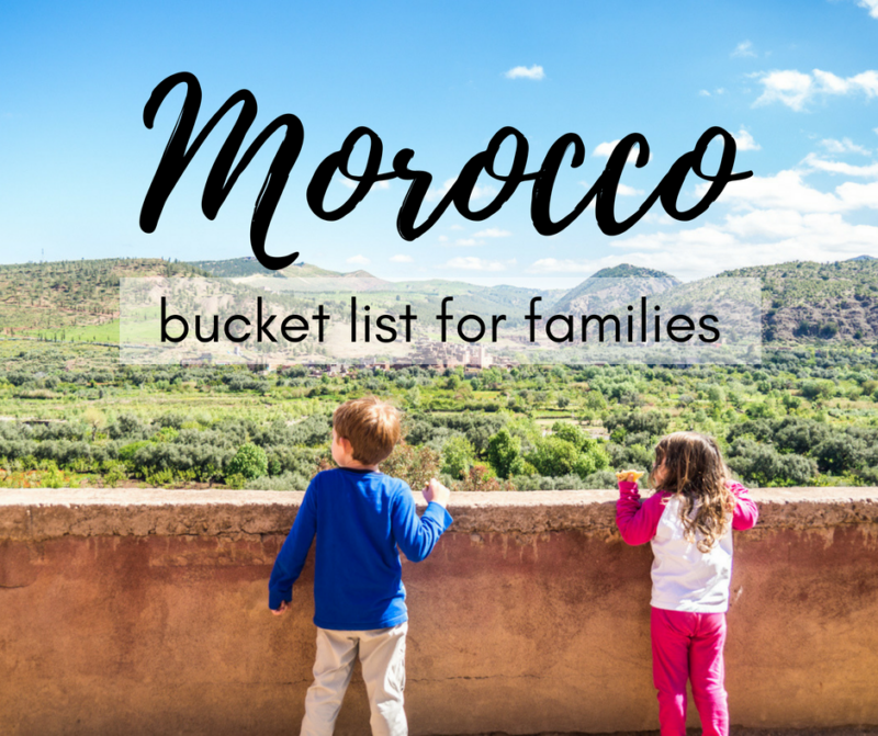 Don't miss this Morocco family travel bucket list! We'll show you favorites from 8 bloggers with different budgets, interests and ages. Click to read or pin it for later! #Morocco #Africa #Marrakech #Fez #Essaouira #familytravel #travel #travelplanning