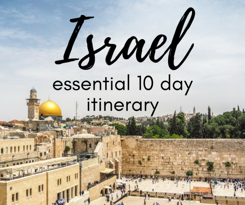 israel travel packages