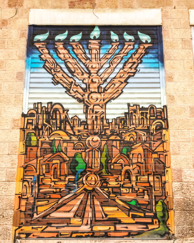 Street art in Jerusalem, Israel