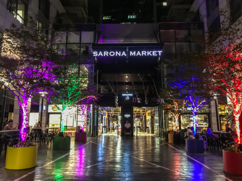 Sarona Market is one of the best places to eat in Tel Aviv with kids