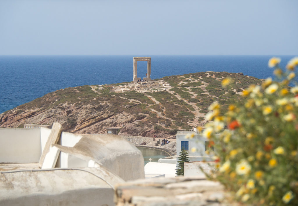 Portara on Naxos - best Greek islands for families