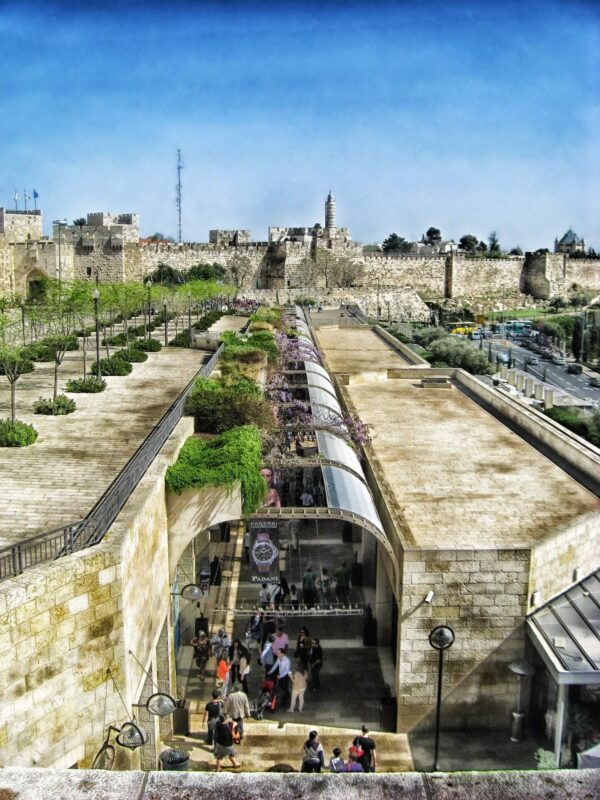 Mamilla Mall in Jerusalem, Israel