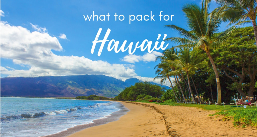 Are you wondering what to pack for Hawaii? The good news is you won't need much on your Hawaii packing list! Check out these essentials to keep you cool and comfortable on your Hawaii vacation *without* packing your whole closet. #Hawaii #packing #packinglist #carryon