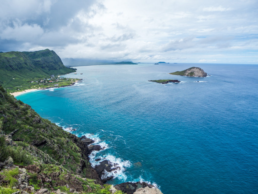 Beautiful view of Windward Coast