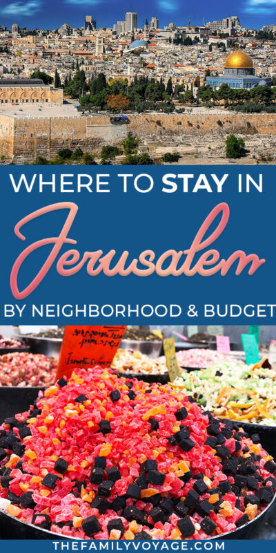 Are you planning Jerusalem, Israel travel? We've been visiting Jerusalem for more than a decade and we've scouted out the best places to stay in Jerusalem for each neighborhood and budget. Whether you're traveling solo or visiting Israel with kids, we've got the hostel, hotel or apartment for you! #Jerusalem #Israel #travel