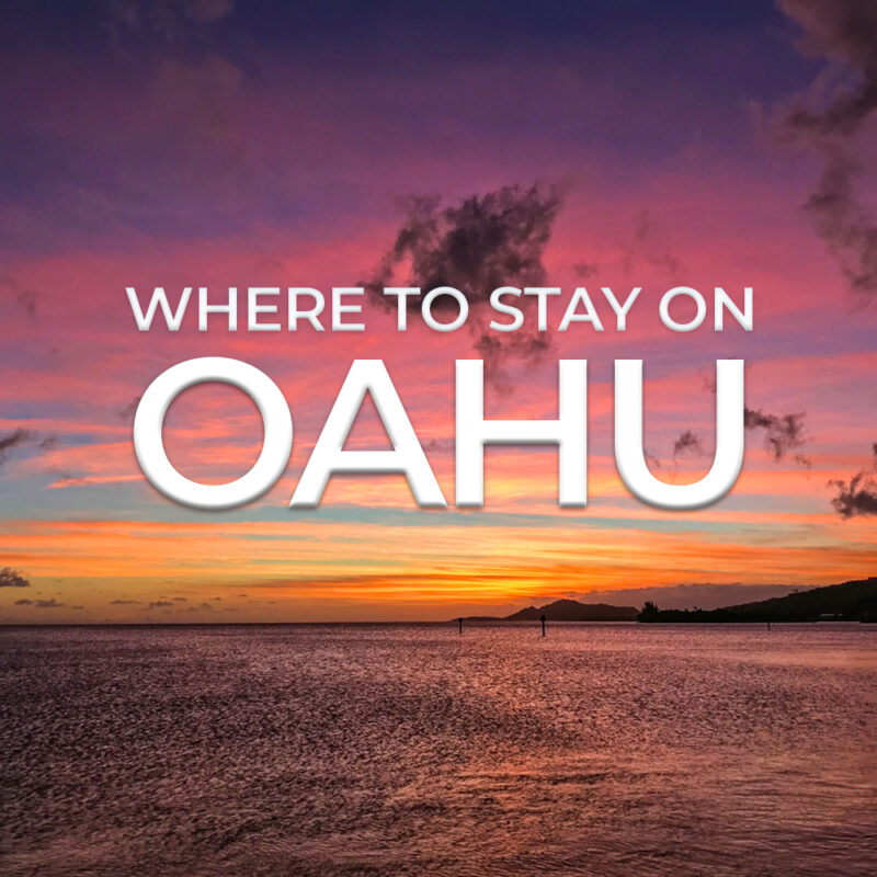 Are you struggling to figure out where to stay on Oahu? We've rounded up the best areas on Oahu for tourists - with pros and cons to each, along with proximity to the best things to do on Oahu - and the best hotels on Oahu in each area. Let us help you plan your Hawaii trip! #Oahu #Hawaii #travel