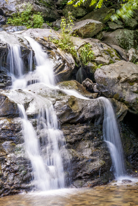 waterfall in Shenandoah National Park