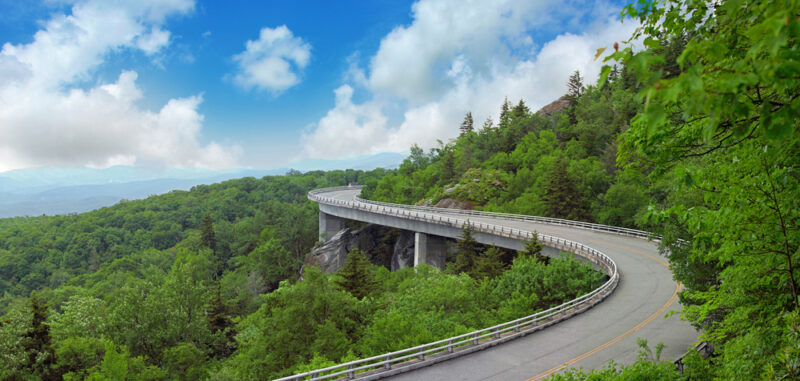 Skyline Drive Instagram spots in Shenandoah National Park