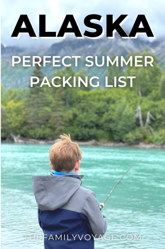 alaska trip packing list