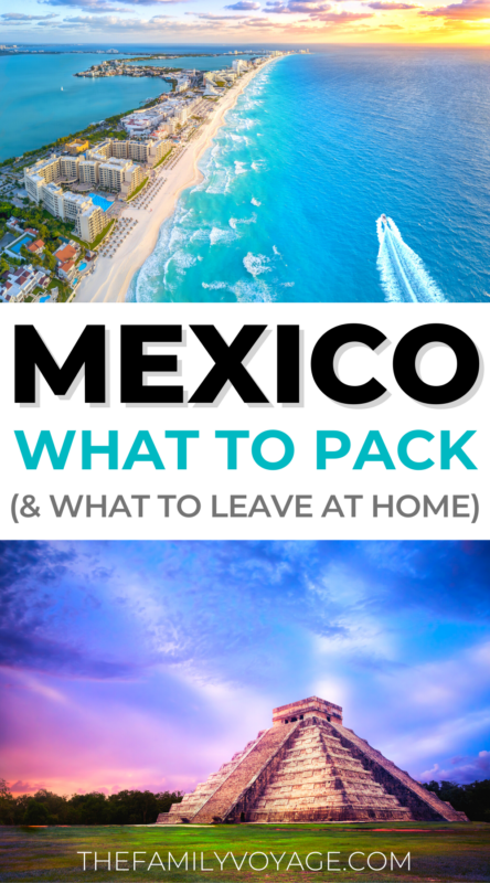 mexico travel packing checklist