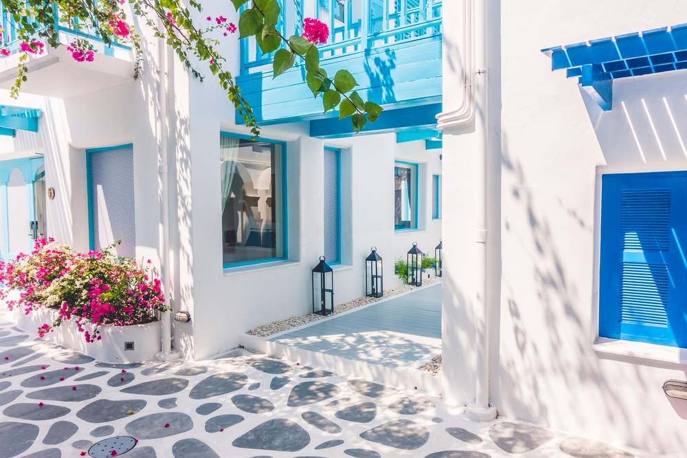 greek island travel route