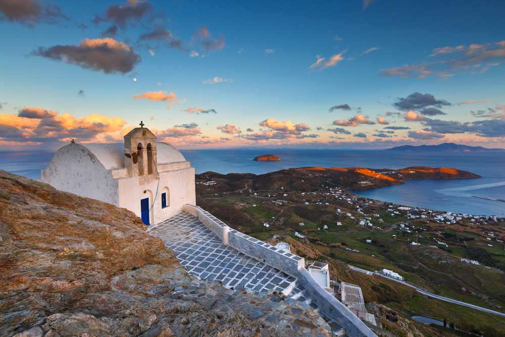 greek island travel route