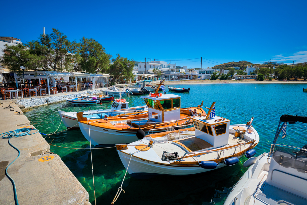 greek island travel route