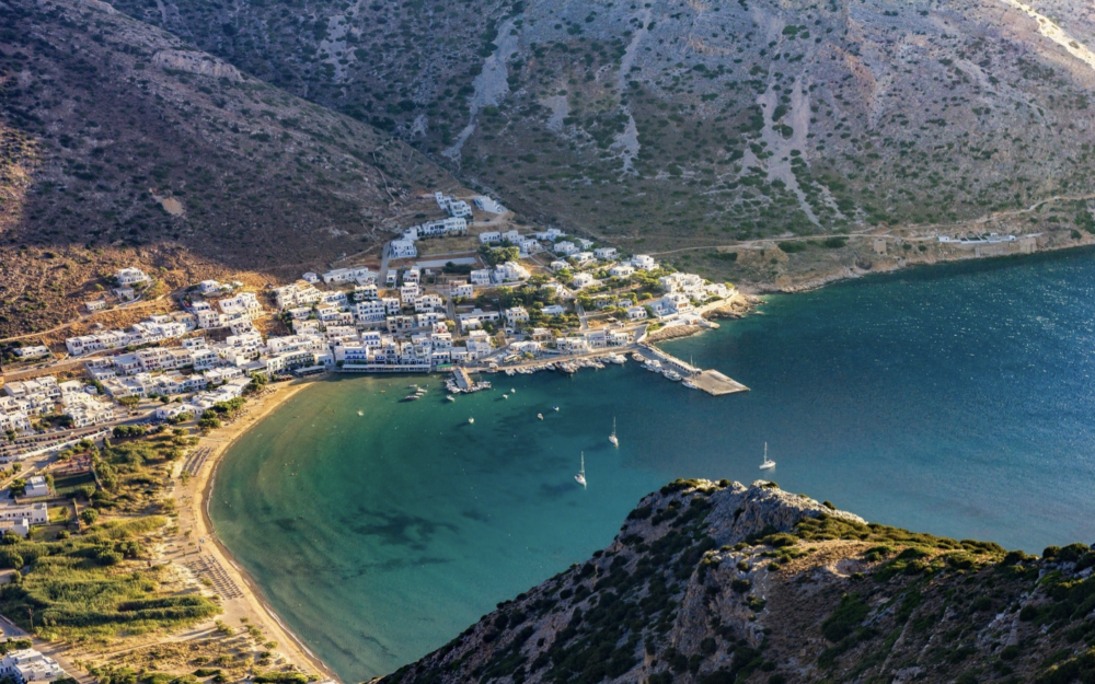 greek island travel route