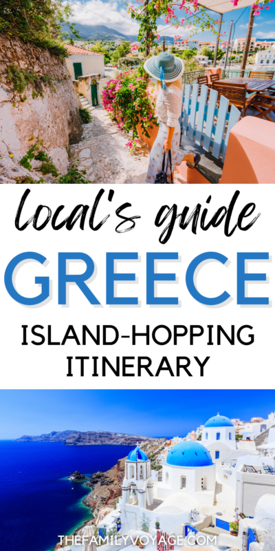 greek islands trip itinerary