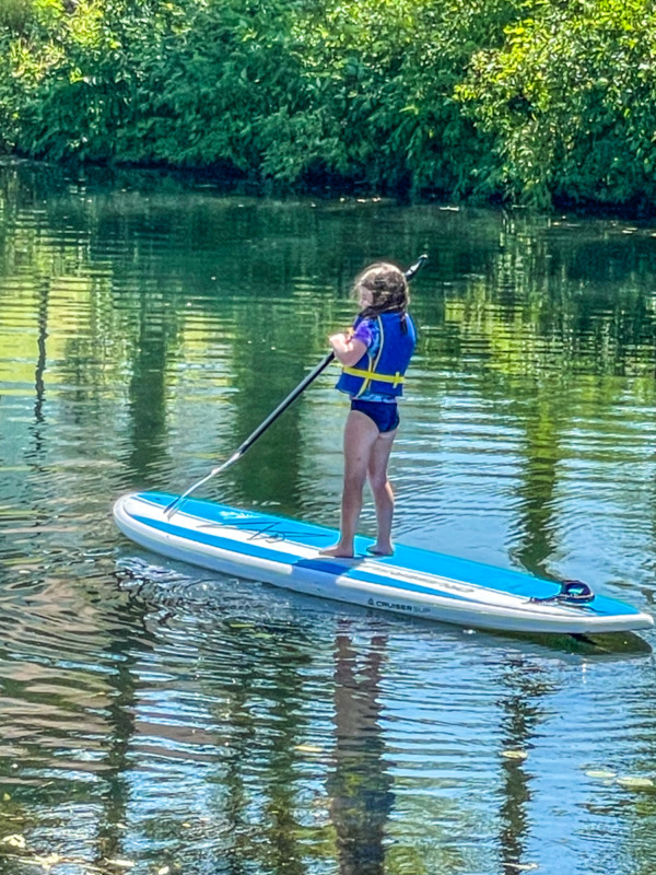 Keuka Outlet SUP - things to do in Finger Lakes with kids