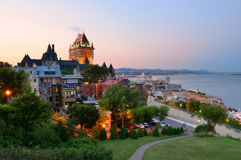 travel itinerary quebec