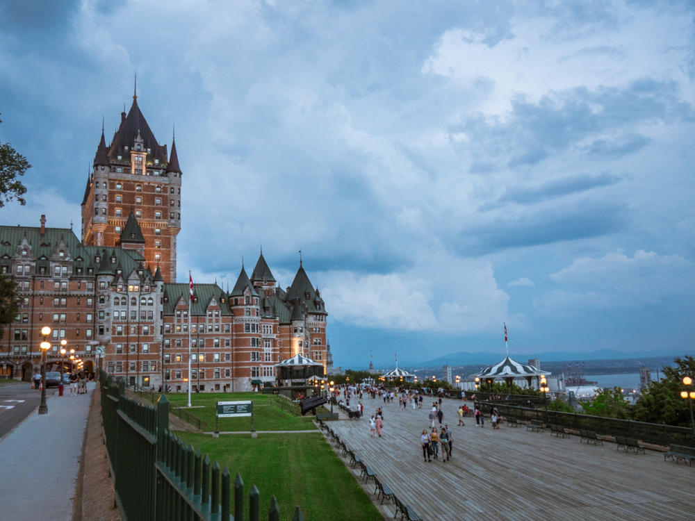 travel itinerary quebec