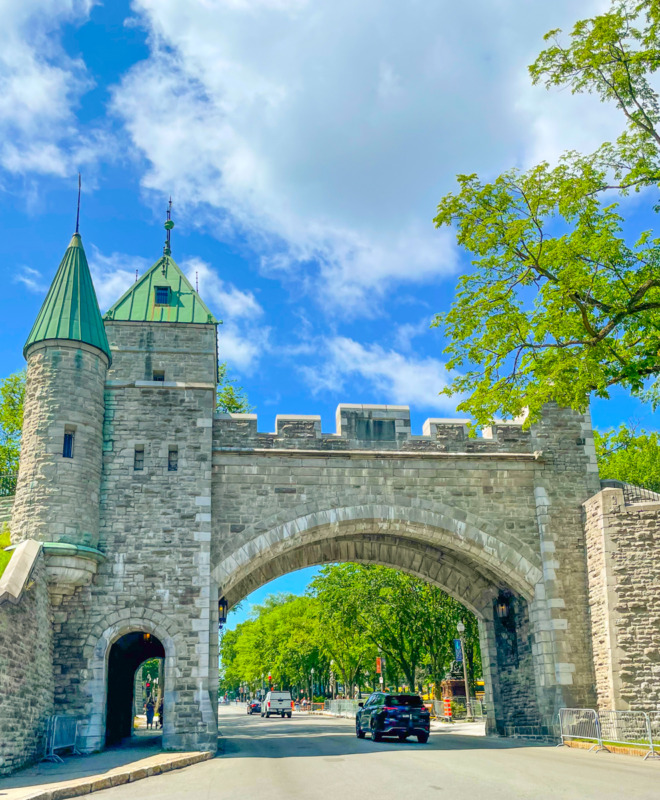 travel itinerary quebec