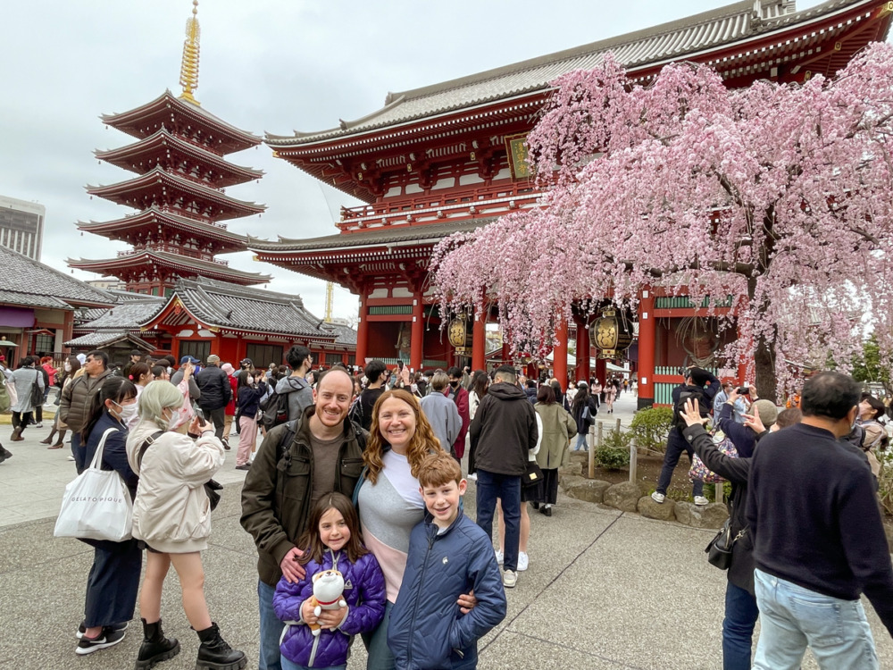 travel tokyo with family