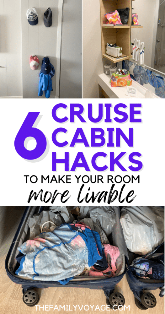 cruise ship cabin hacks