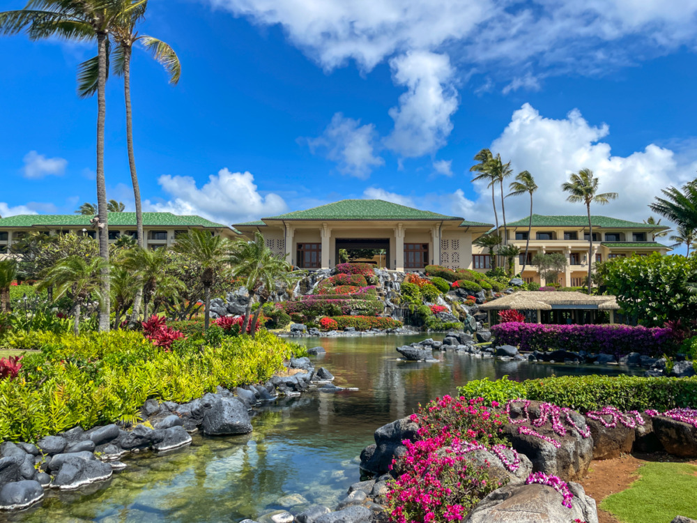 Grand Hyatt Kauai landscaping